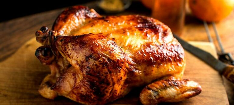 Курица с медом в духовке целиком и по частям